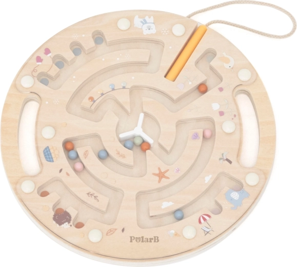 Labyrinthe magnétique en bois PolarB Viga Toys