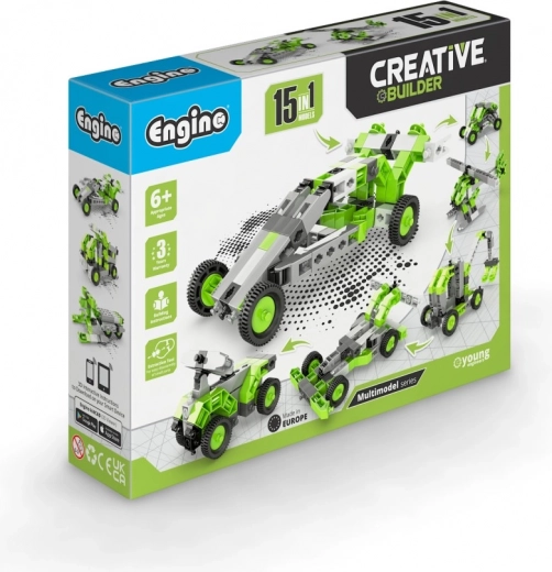 15 modèles avec un seul kit de construction