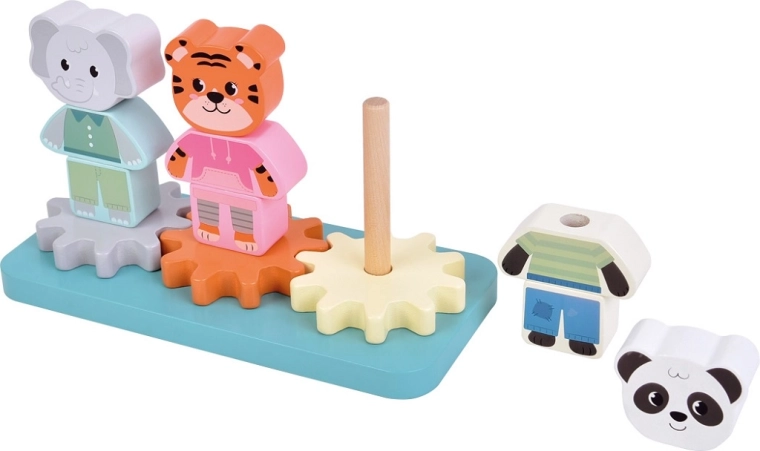 Éléments d’animaux empilables