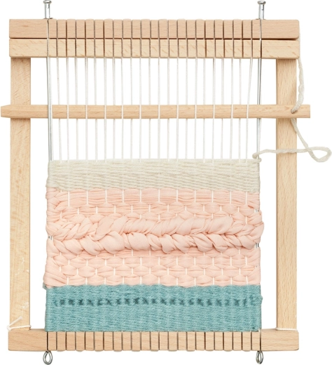 Cadre à tisser compact pour petits créateurs