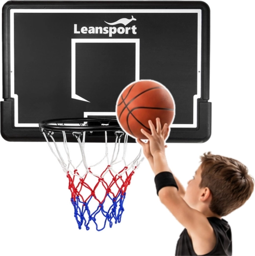 Panier de basket-ball suspendu Leansport avec panneau de 90 cm
