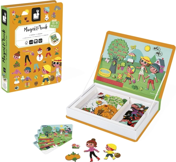 Janod Magnetibook Les saisons