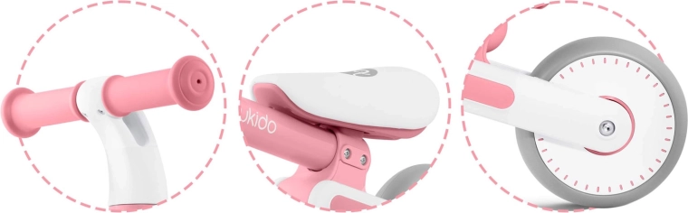 Hauteur de selle réglable – grandit avec l’enfant