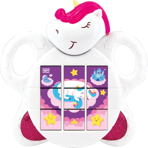 Puzzle coulissant interactif Licorne avec sons