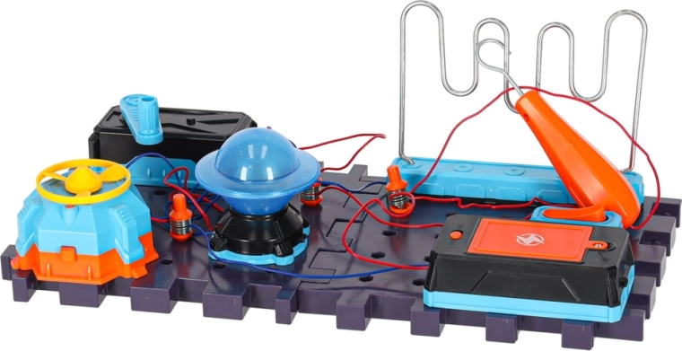 Labyrinthe de fil amusant avec buzzer