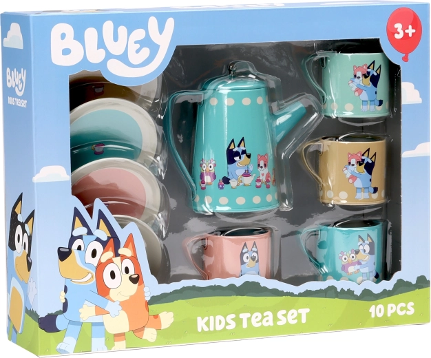 Couleurs pastel et motifs Bluey