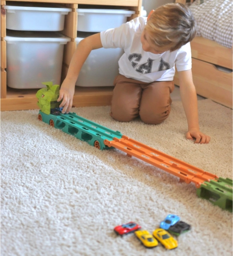Piste de course de 2,1 m de long