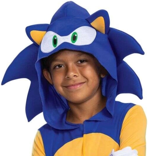 Capuche authentique au look Sonic