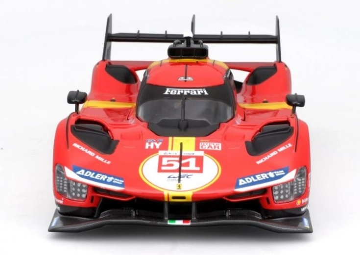 Bburago 1:24 Ferrari Racing - 499P LMH - Rouge n°51