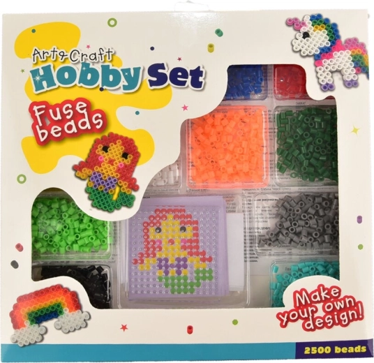 Kit créatif de perles à repasser 2500 pcs