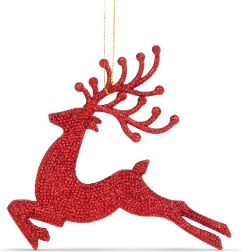 Renne scintillant pour une décoration festive
