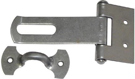 Haspe articulée 150 mm galvanisée