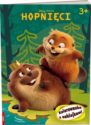 Disney Hopnięci – livre de coloriage avec autocollants