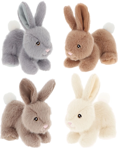 Lapin en peluche Keeleco 14 cm