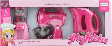 Ensemble interactif d'appareils de cuisine pour enfants