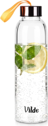 Bouteille d’eau en verre Vilde 500 ml avec dragonne