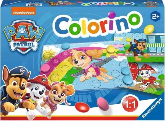 Ravensburger Colorino Pat’ Patrouille – jeu éducatif avec boutons colorés