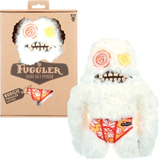 Peluche Fuggler Budgie Sasquoosh fantôme 22 cm