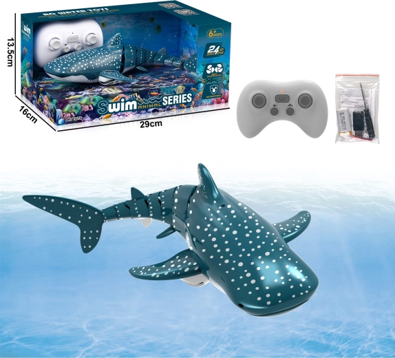 Requin-baleine R/C avec fontaine d’eau