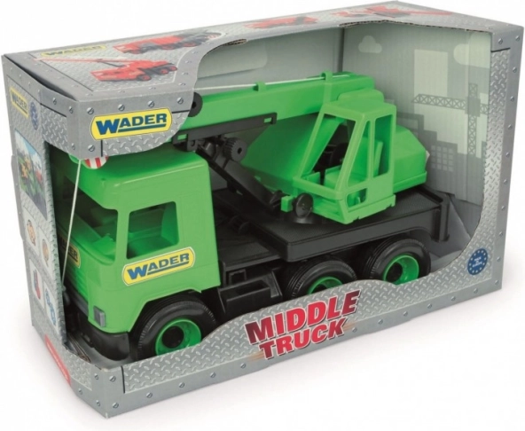Grue Verte 38 cm WADER Camion Moyen