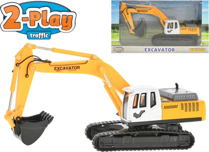 2-Play pelleteuse en métal 22 cm à friction libre