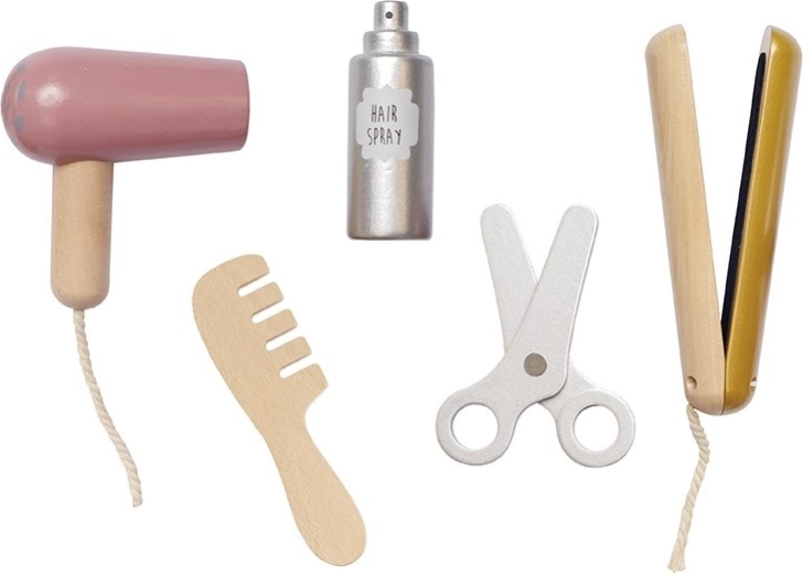 Équipement complet pour jouer au salon de coiffure