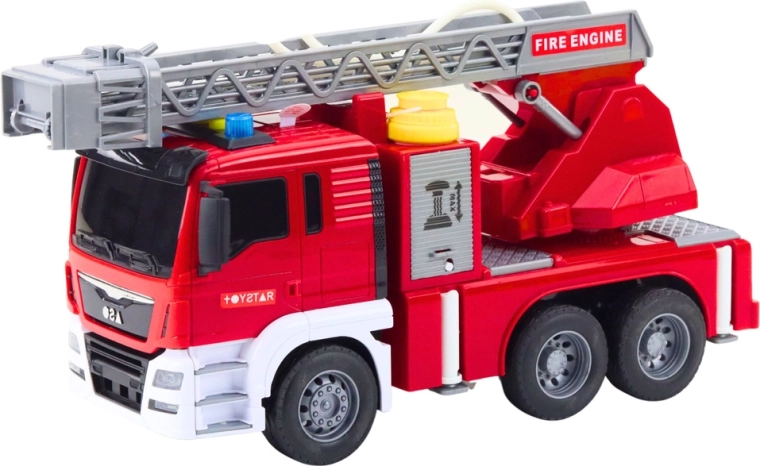 Échelle télescopique et flèche pivotante à 360°