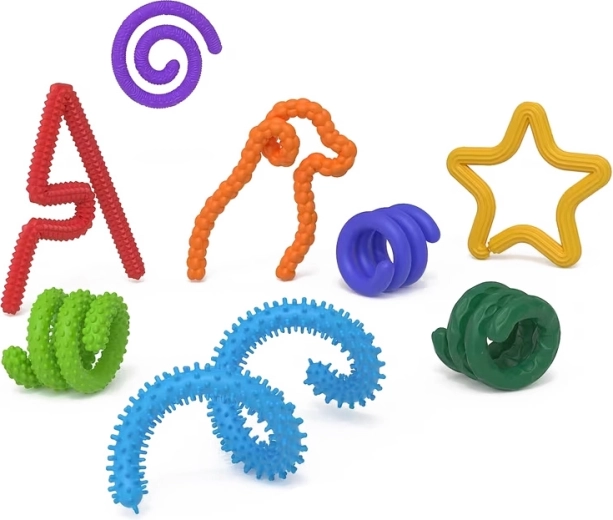 8 textures différentes pour l’exploration tactile