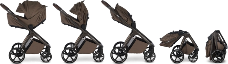 Une poussette qui grandit avec l’enfant
