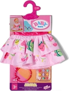 Vêtements BABY born avec serre-tête pour poupées de 43 cm