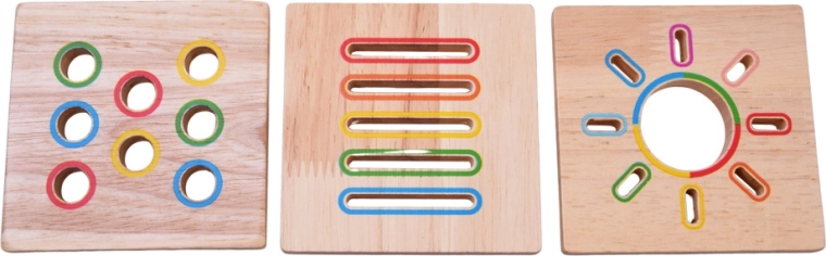 Tri des couleurs et association des formes