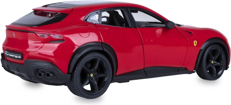 Détails Ferrari fidèlement reproduits