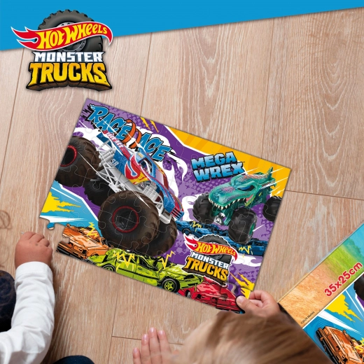 HOT WHEELS Puzzle 35x25 cm 48 pièces