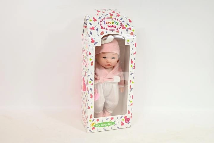 Poupée bébé Bobas avec tétine en boîte