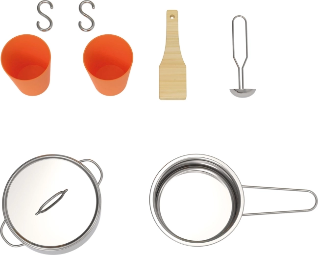 Nombreux accessoires de cuisine