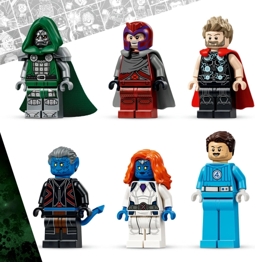 Six figurines emblématiques Marvel