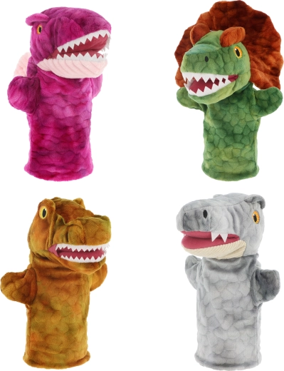 Keeleco dinosaure – marionnette à main 27 cm, assortiment - 1 pièce