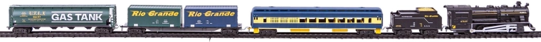 4 wagons pour des scénarios marchandises et passagers