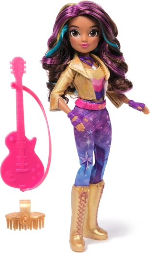 Cheveux stylés et accessoires pour un jeu créatif