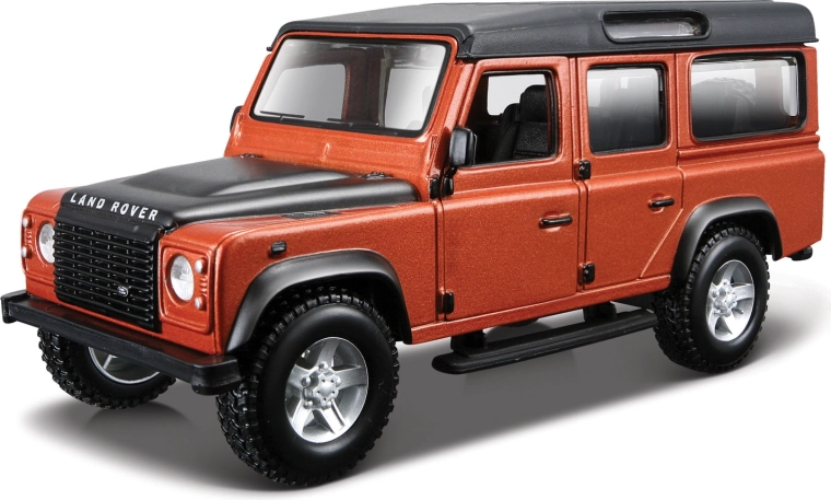Bburago Land Rover Defender 110 orange métallisé 1:32