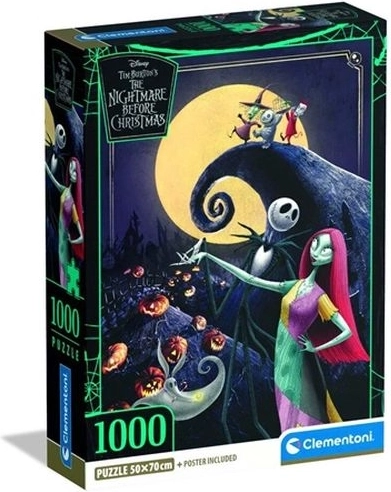 Puzzle Clementoni Disney L’Étrange Noël de Monsieur Jack – 1000 pièces