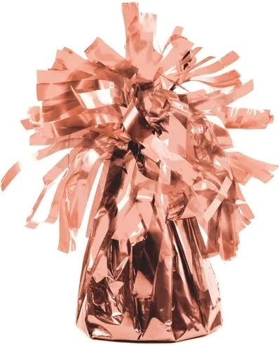 Poids pour ballon en aluminium rose gold - 1 pièce