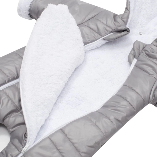 Deux fermetures éclair pour un habillage et un change rapides