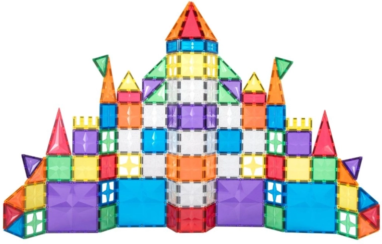 Cleverclixx jeu de construction magnétique Inventive Pack Intense 110 + 15 pièces gratuites