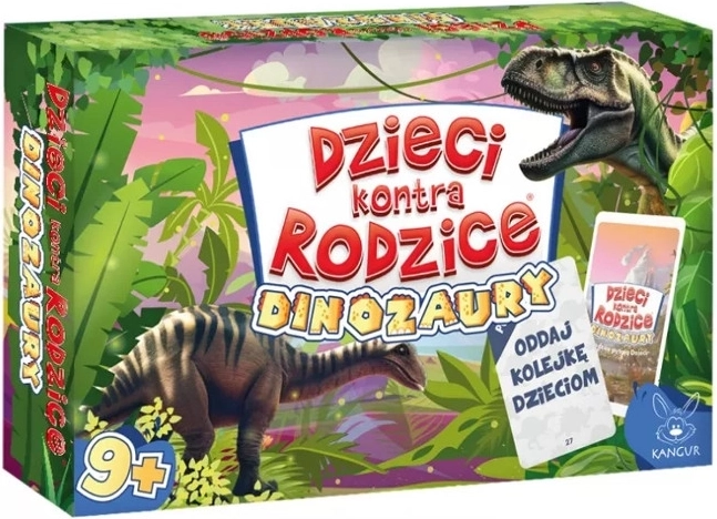 Enfants contre parents : Dinosaures – jeu de quiz