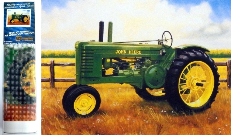 Norimpex peinture à diamants Tracteur John Deere 30x40 cm