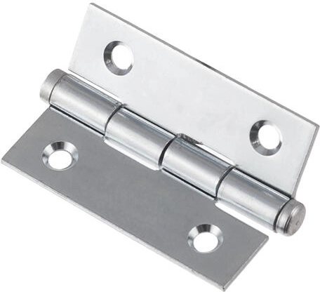 Charnière de porte 40 mm, galvanisée (50 pcs)
