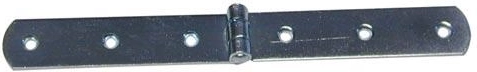 Charnière de coffre 300 mm galvanisée – lot de 10 pièces