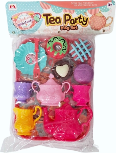 Set de cuisine pour enfants avec vaisselle et aliments