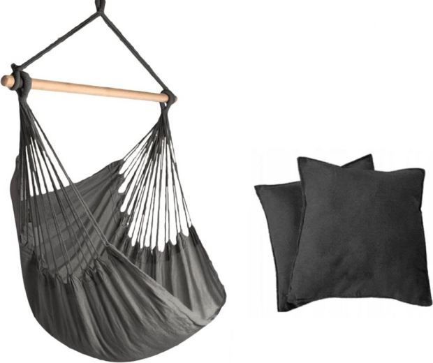Fauteuil suspendu à bascule Baby Mix brésilien gris foncé
